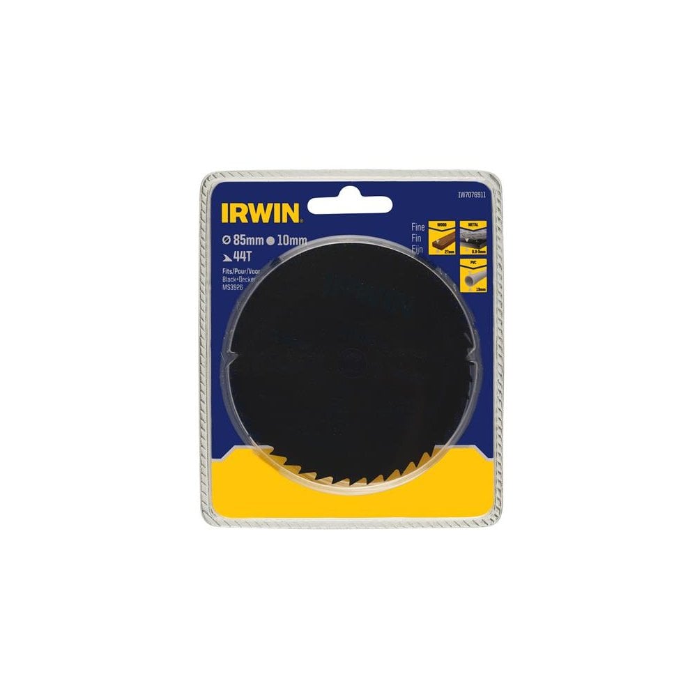 IRWIN® General Purpose Saw Blade 85 x 10mm x 44T ATB-IRWIW7076911