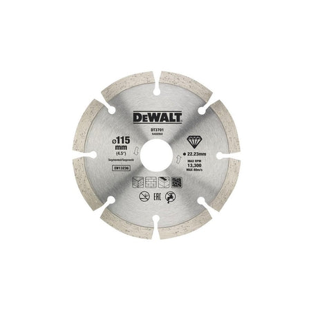 DEWALT Dry Diamond Blade 115mm (2 Pack)-DEWDT20455QZ