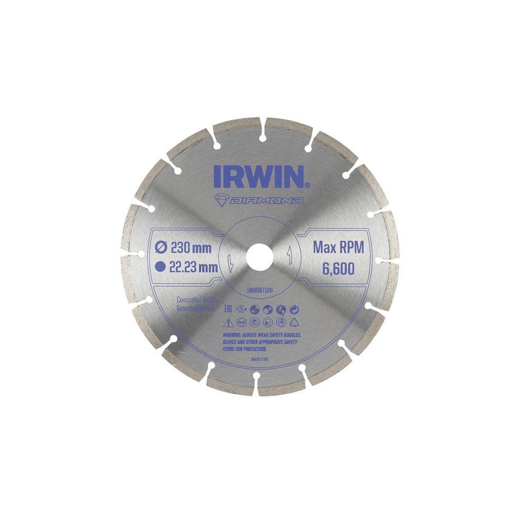 IRWIN® Segmented Diamond Blade 230 x 22.23mm-IRWIW8087106