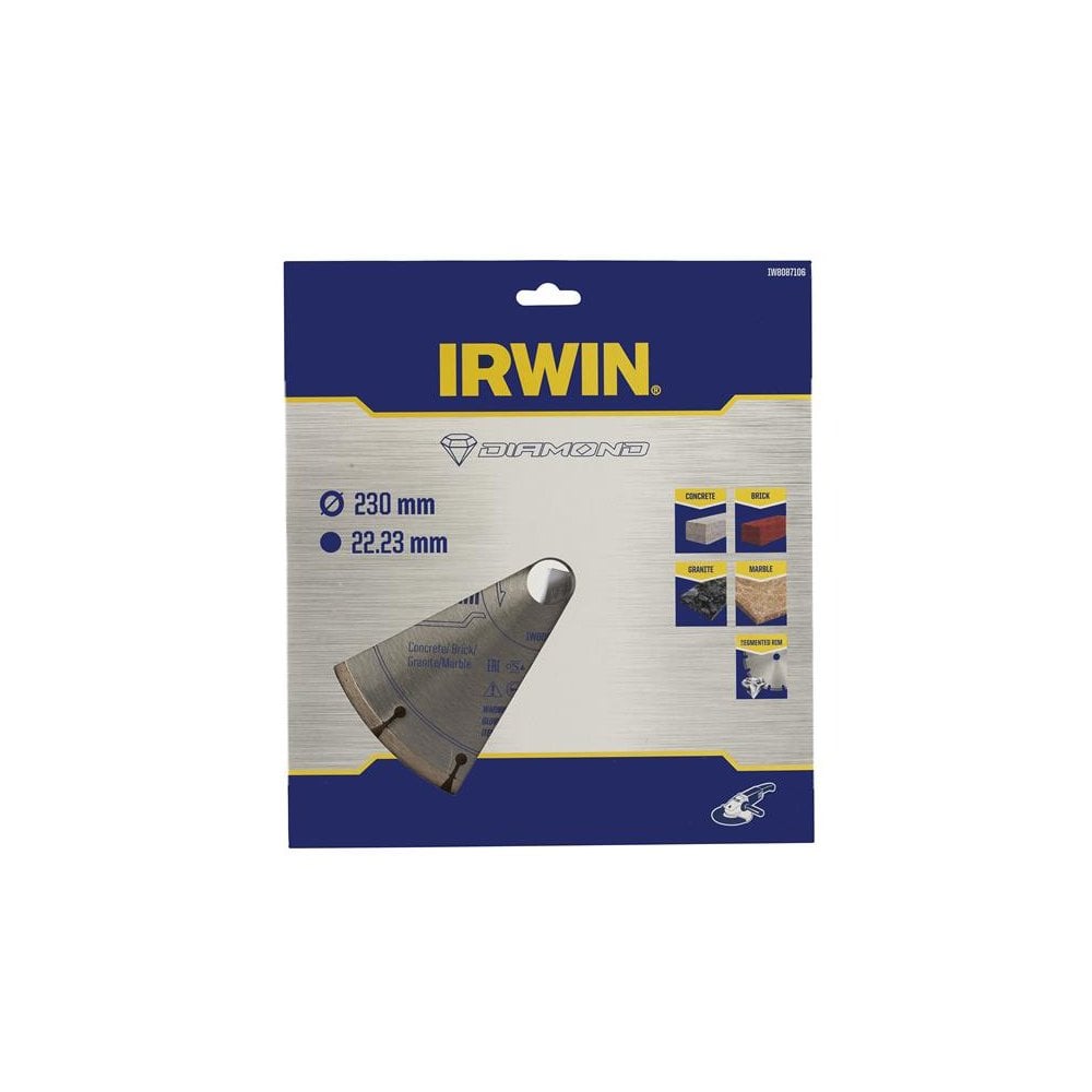 IRWIN® Segmented Diamond Blade 230 x 22.23mm-IRWIW8087106