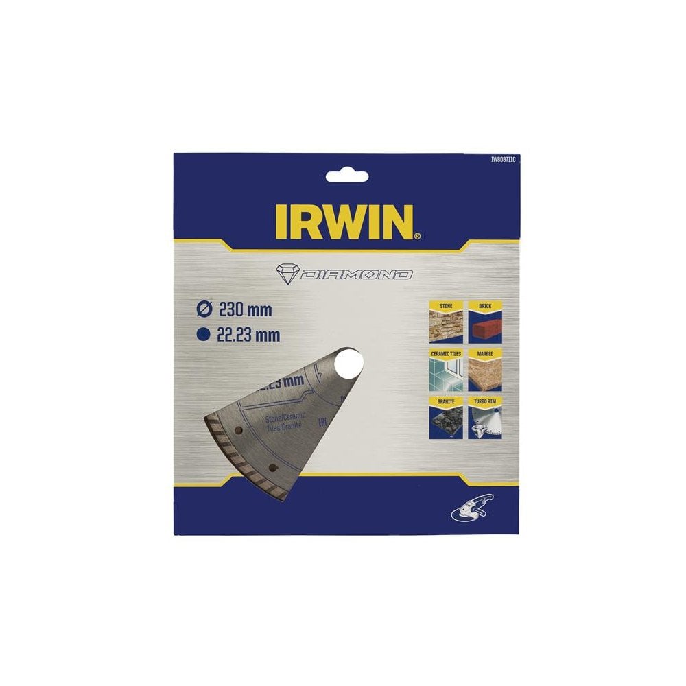 IRWIN® Diamond Blade 230 x 22.23mm-IRWIW8087110