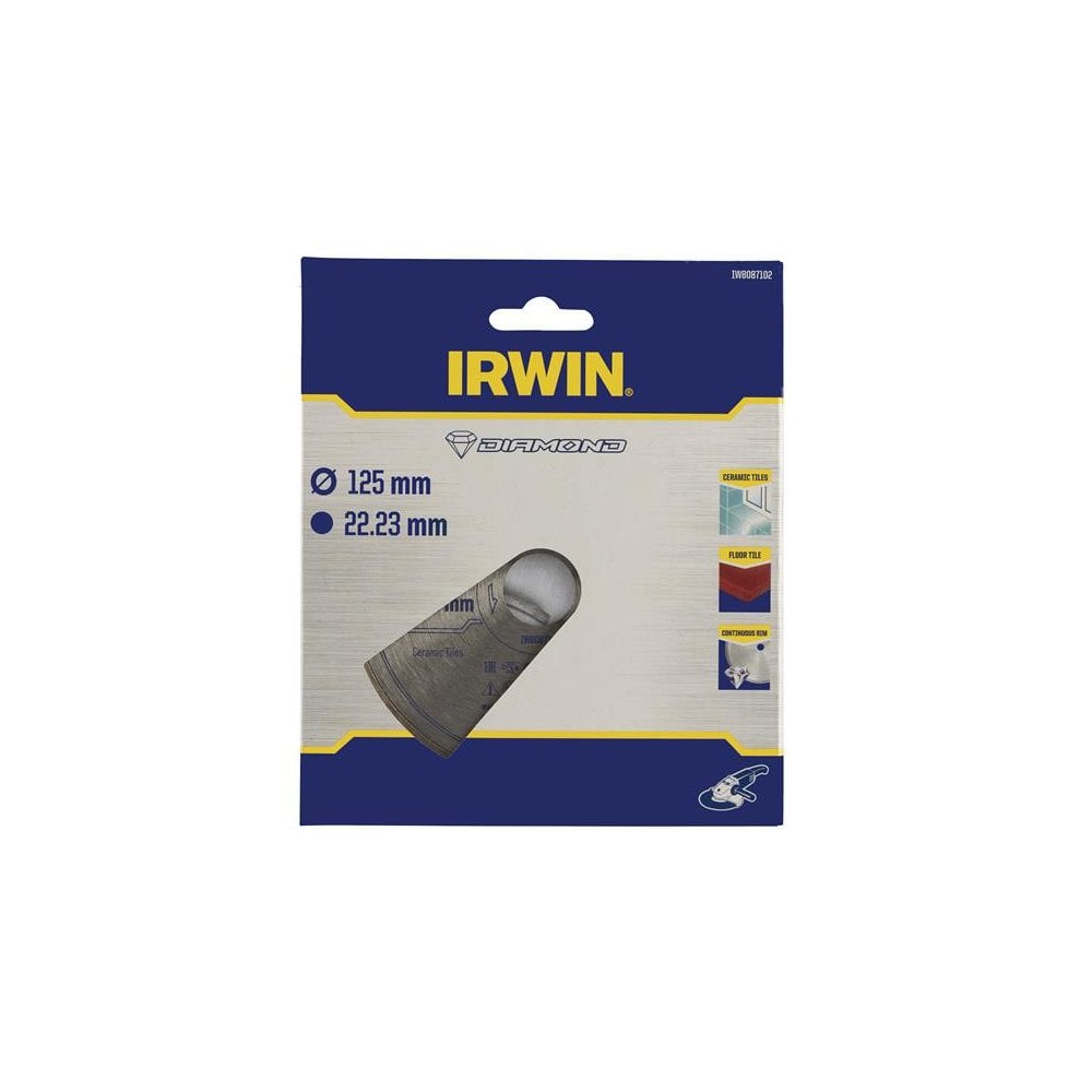 IRWIN® Continuous Rim Diamond Blade 125 x 22.23mm-IRWIW8087102