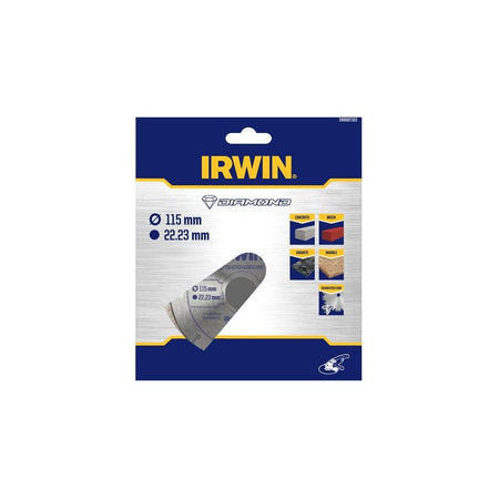 IRWIN® Segmented Diamond Blade 115 x 22.23mm-IRWIW8087103