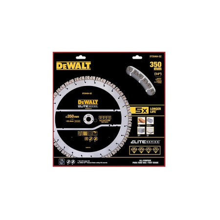 DEWALT ELITE SERIES™ All Purpose Diamond Segmented Wheel 350 x 25.4mm-DEWDT20464QZ