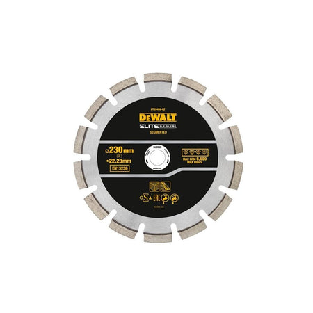 DEWALT ELITE SERIES™ Asphalt Diamond Segmented Wheel 230 x 22.23mm-DEWDT20466QZ