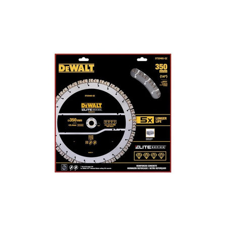 DEWALT ELITE SERIES™ Rebar Concrete Diamond Wheel 350 x 25.4mm-DEWDT20465QZ