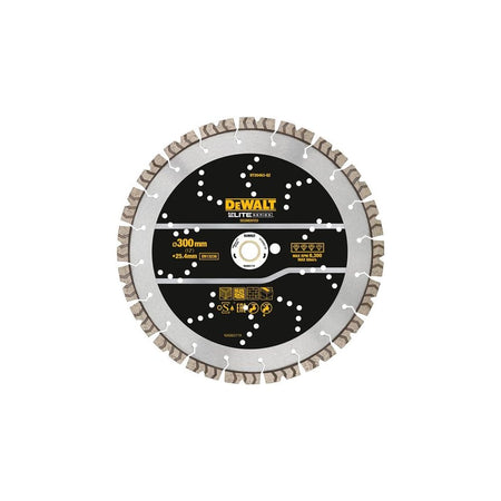DEWALT ELITE SERIES™ All Purpose Diamond Segmented Wheel 300 x 25.4mm-DEWDT20463QZ