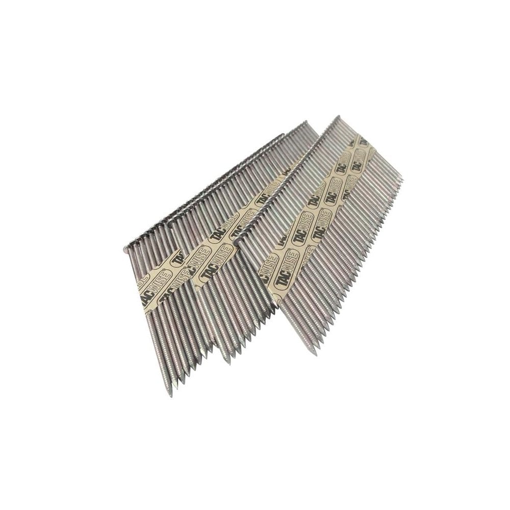 Tacwise 34° Extra Galvanised Framing Plain Shank Nails Type 3.1/90mm (2200)-TAC1122
