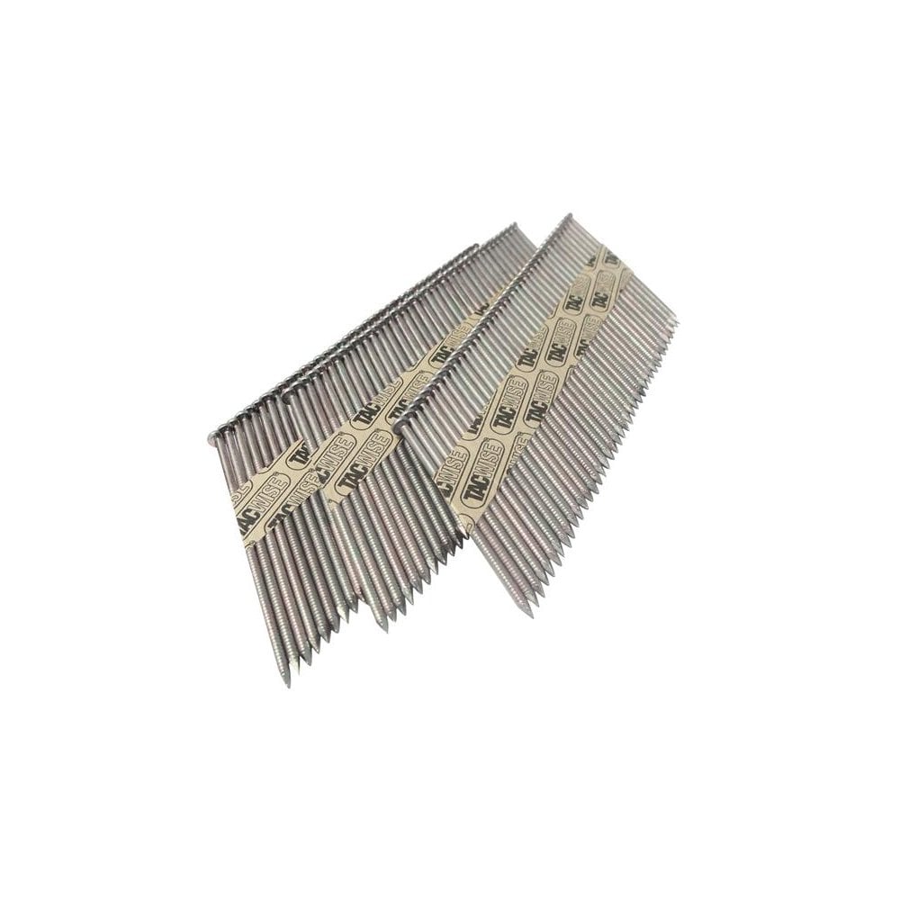 Tacwise 34° Extra Galvanised Framing Ring Shank Nails Type 3.1/90mm (2200)-TAC1123