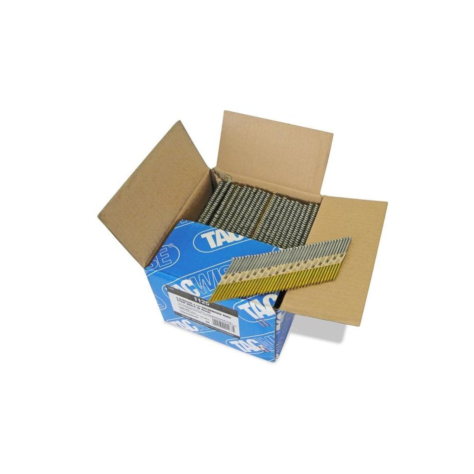 Tacwise 34° Extra Galvanised Framing Ring Shank Nails Type 2.8/65mm (3300)-TAC1125