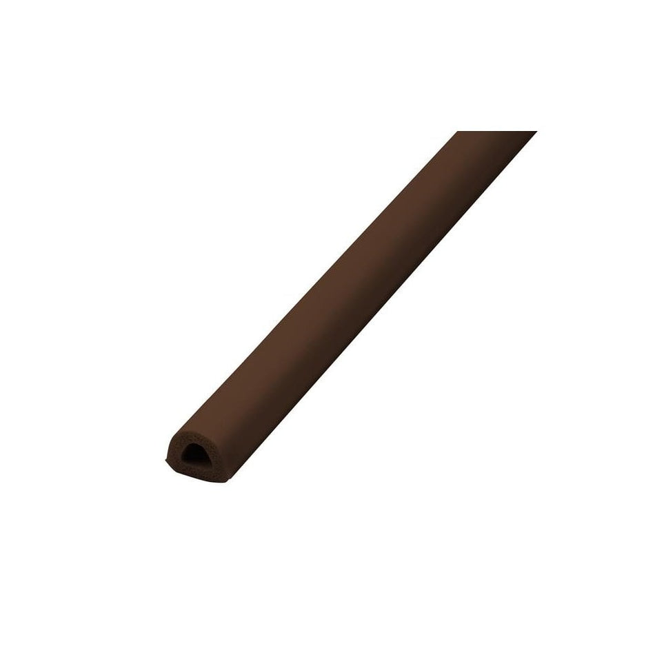 Faithfull EPDM Draught Excluder Brown 24M 9 x 7.5mm-FAIDED97524B