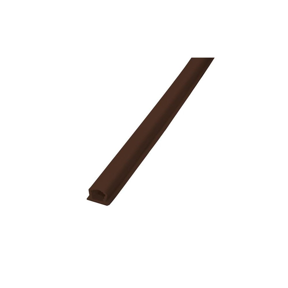 Faithfull Silicone Draught Excluder Brown 6M 9 x 7mm-FAIDEN976B