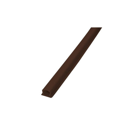Faithfull Silicone Draught Excluder Brown 6M 9 x 7mm-FAIDEN976B
