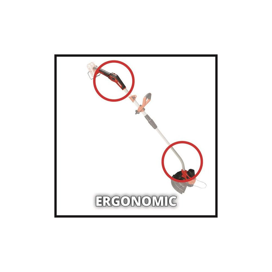 Einhell GE-CT 18/33 Li E-Solo Power X-Change Lawn Trimmer 18V Bare Unit-EINGECT1833N