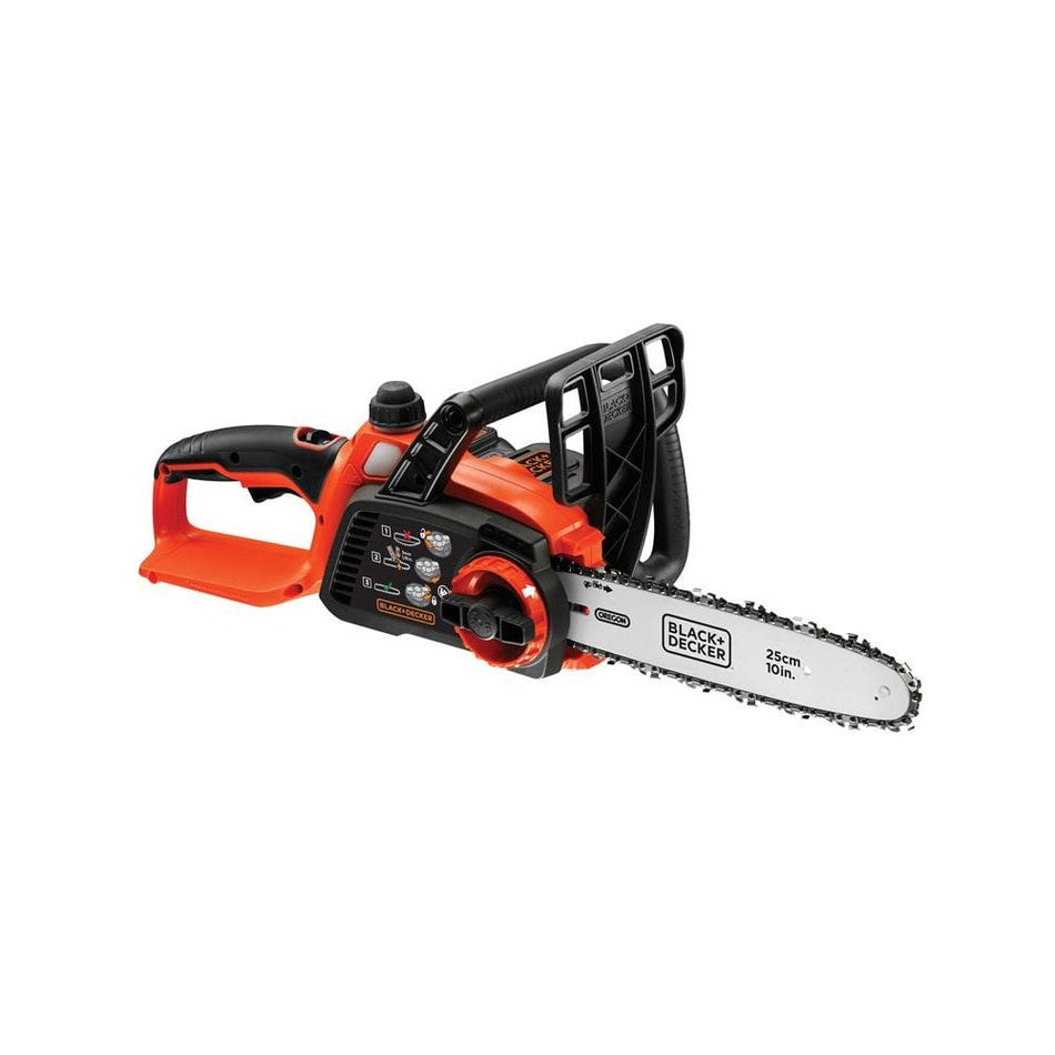 BLACK + DECKER GKC1825L20 Cordless Chainsaw 25cm Bar 18V 1 x 2.0Ah Li-ion-B/DGKC1825L2
