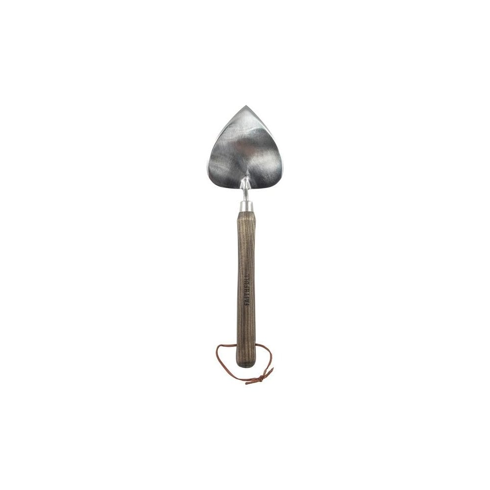 Faithfull Prestige Stainless Steel Dutch Trowel with Ash Handle-FAIPRESHTDUT