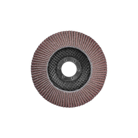 Faithfull Aluminium Oxide Flap Disc 125 x 22mm 80 Grit-FAIFD125A80