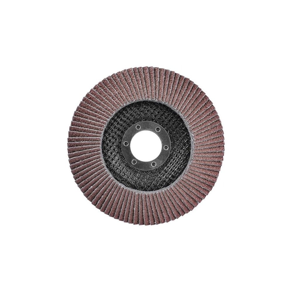 Faithfull Aluminium Oxide Flap Disc 115 x 22mm 120 Grit-FAIFD115A120