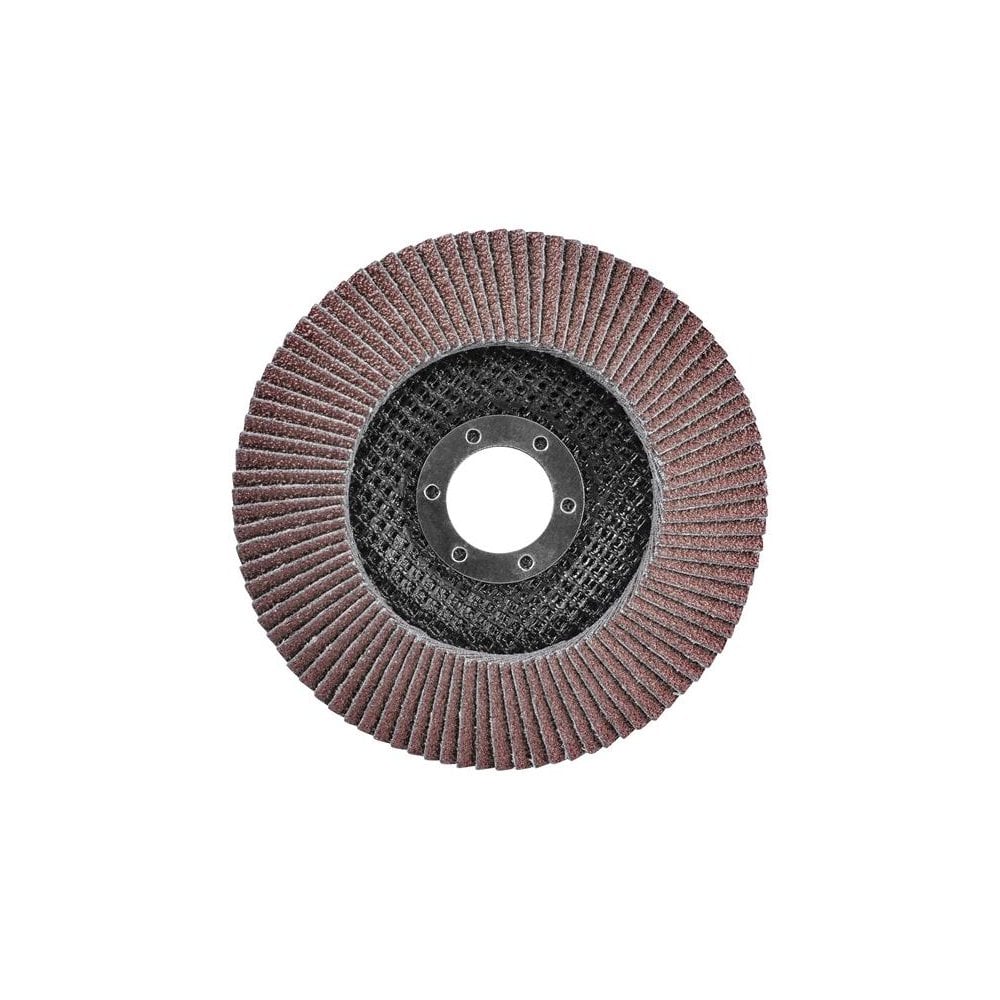 Faithfull Aluminium Oxide Flap Disc 115 x 22mm 40 Grit-FAIFD115A40