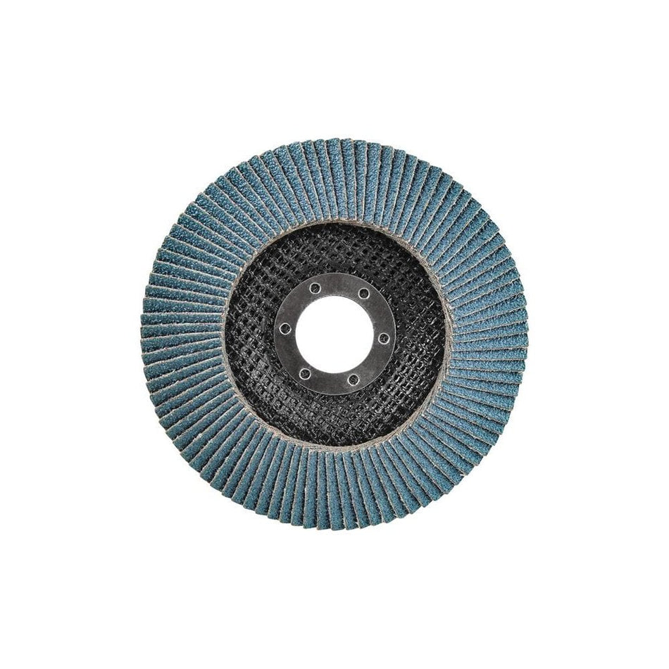 Faithfull Zirconia Abrasive Jumbo Flap Disc ZA120 115mm-FAIFD115120Z