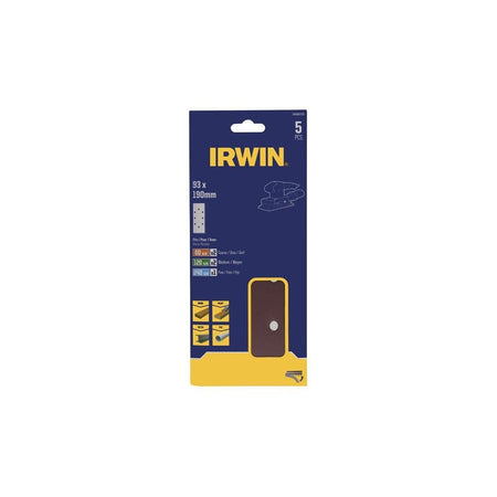 IRWIN® 1/3 Punched Sanding Sheet Set, 5 Piece-IRWIW8083725