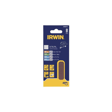 IRWIN® Multi Sander Detail Sanding Sheet Set, 8 Piece-IRWIW8083215