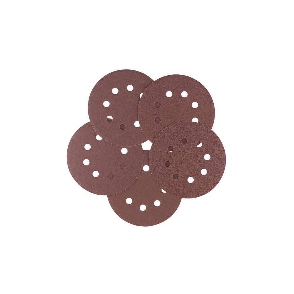 IRWIN® 125mm Sanding Disc Set, 5 Piece-IRWIW8083527