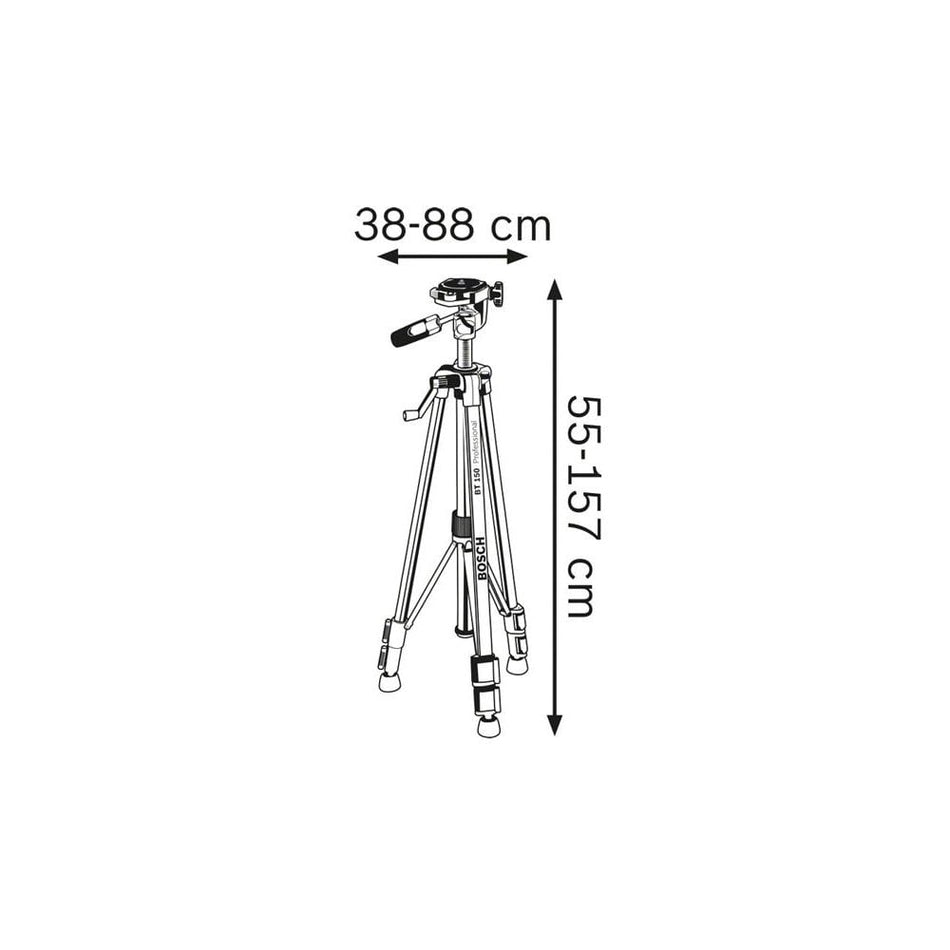 Bosch BT 150 Professional Building Tripod-BSH601096B00
