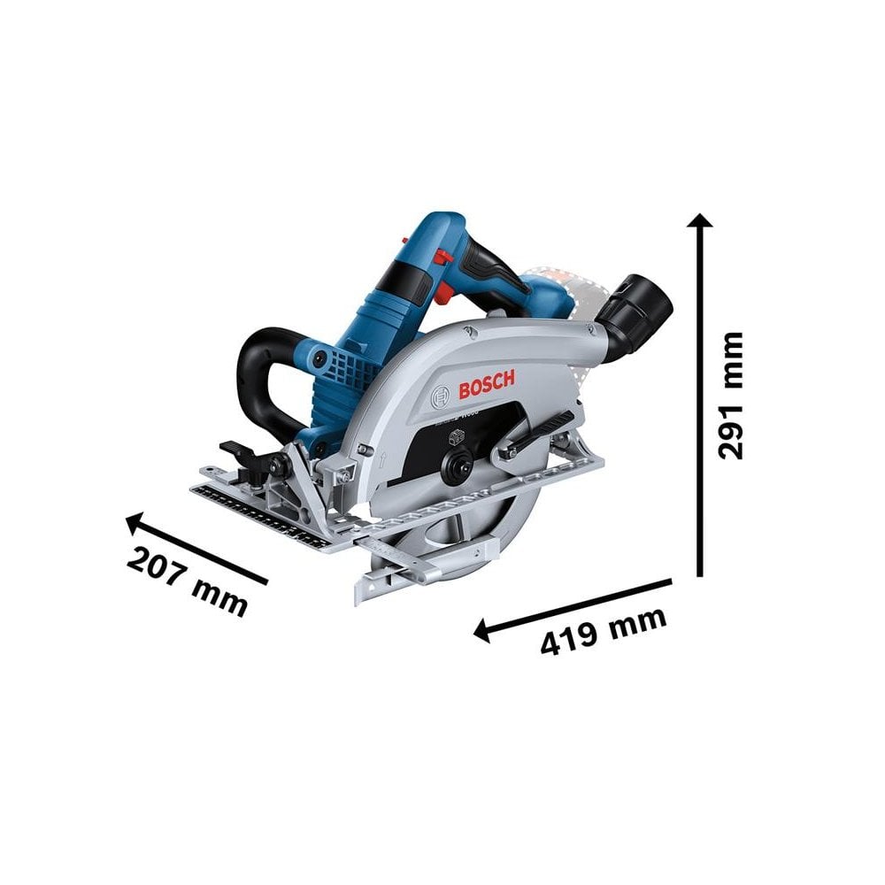 Bosch GKS 18V-70 L Professional BITURBO Circular Saw 18V Bare Unit-BSH6016B9000