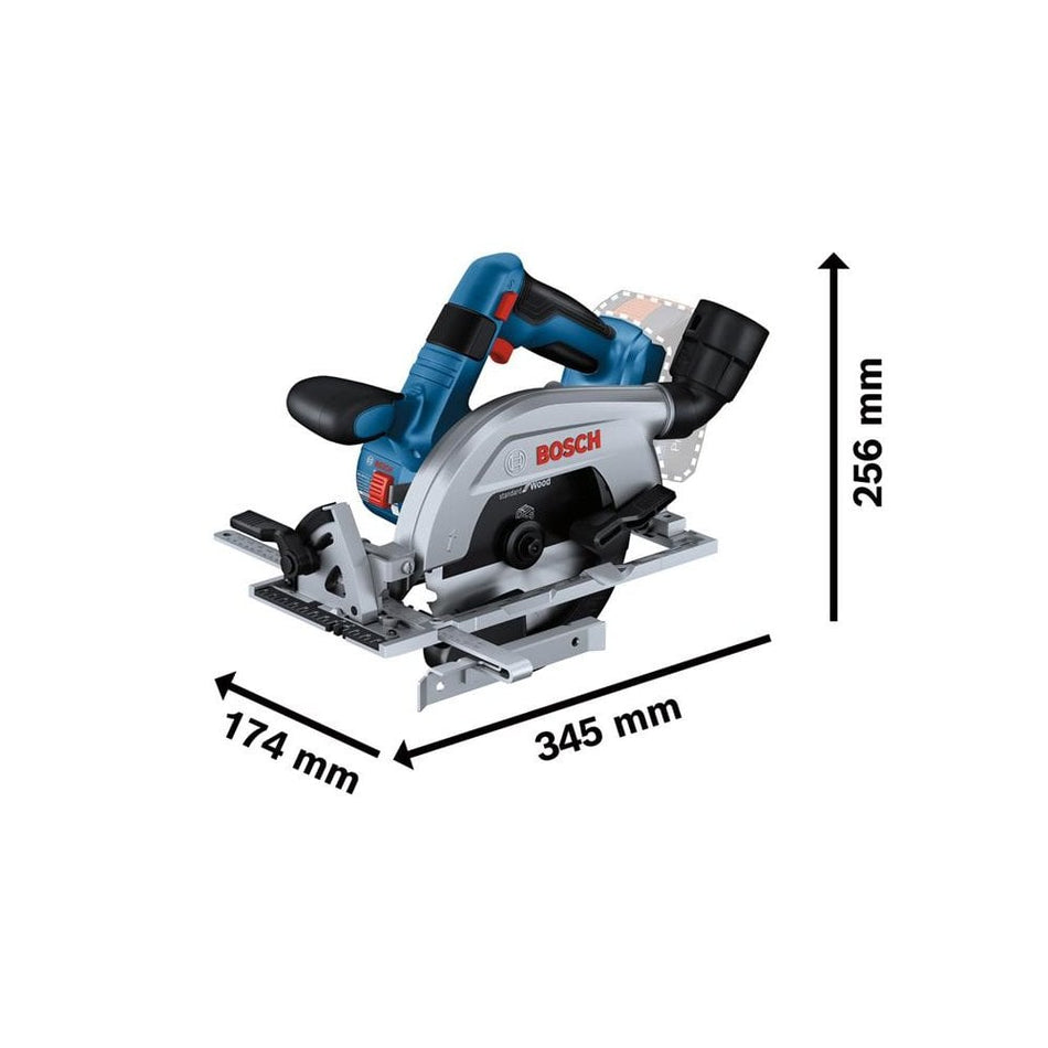 Bosch GKS 18V-57-2 L Professional Circular Saw 18V Bare Unit-BSH6016C1100