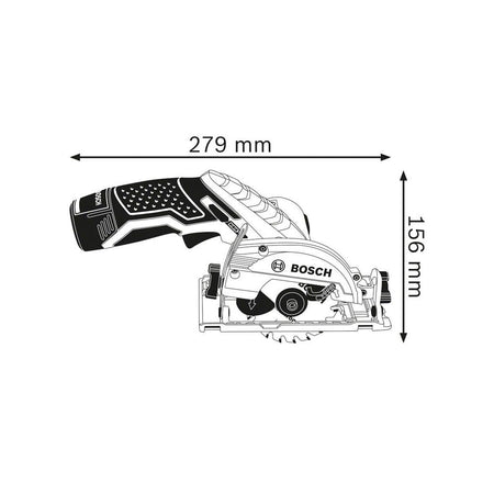 Bosch GKS 12V-26 Professional Circular Saw 12V Bare Unit-BSH6016A1001