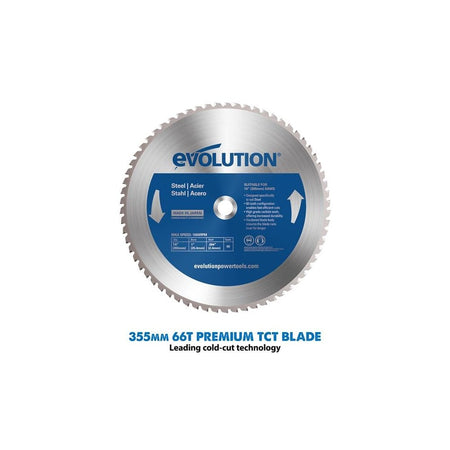 Evolution S355MCS Heavy-Duty Metal Cutting Mitre Chop Saw 1600W 110V-EVLS355MCSL