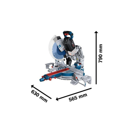 Bosch GCM 18V-305 GDC Professional BITURBO Mitre Saw 18V Bare Unit-BSH601B43000