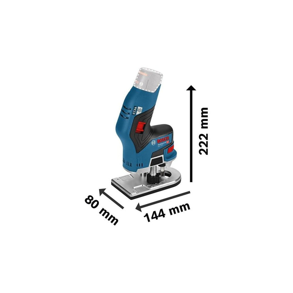 Bosch GKF 12V-8 Professional Palm Router 12V Bare Unit-BSH6016B0072