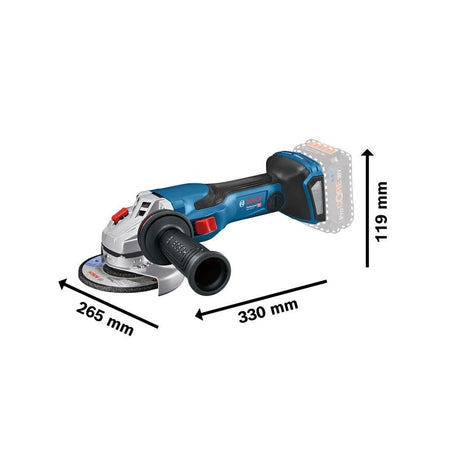 Bosch GWS 18V-15C Professional BITURBO Angle Grinder 125mm 18V Bare Unit-BSH6019H6000