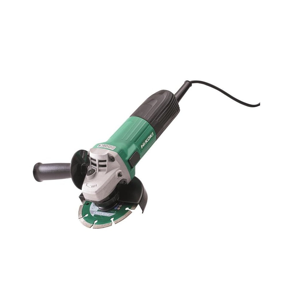 HiKOKI G12STX Angle Grinder 600W 240V-HIKG12STXDB