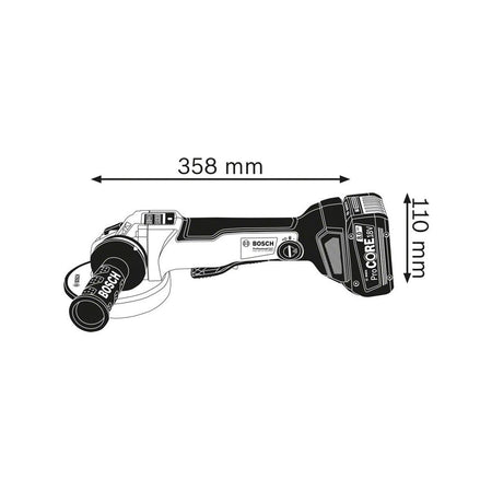 Bosch GWS 18V-10 PSC Professional Angle Grinder 125mm 18V Bare Unit-BSH6019G3F0B