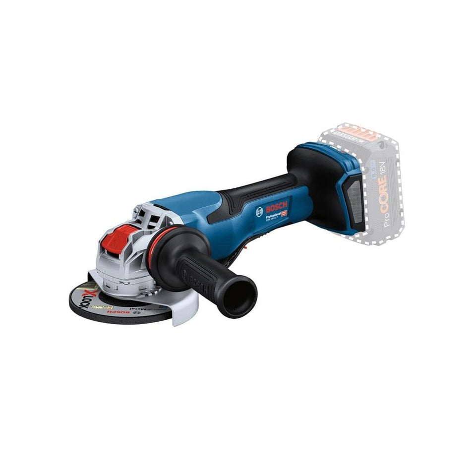 Bosch GWX 18V-15 P Professional BITURBO Angle Grinder 125mm 18V Bare Unit-BSH6019H6F00