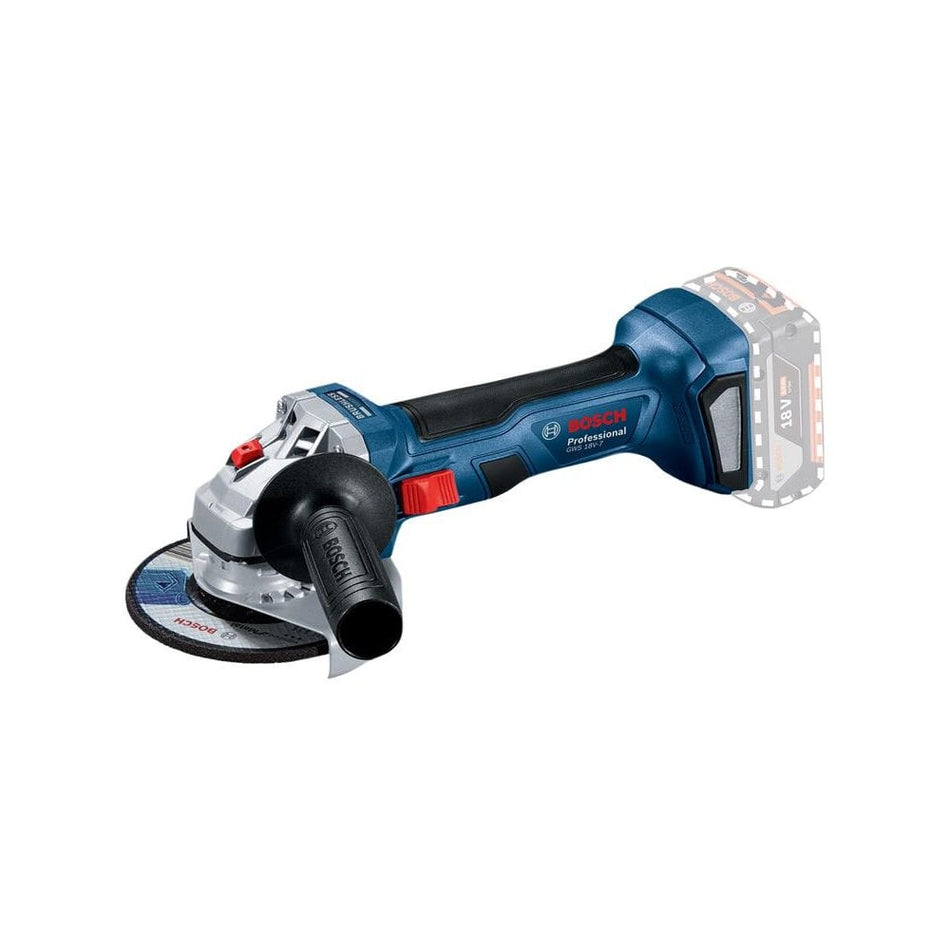 Bosch GWS 18V-7 Professional Angle Grinder 125mm 18V Bare Unit-BSH6019H9001