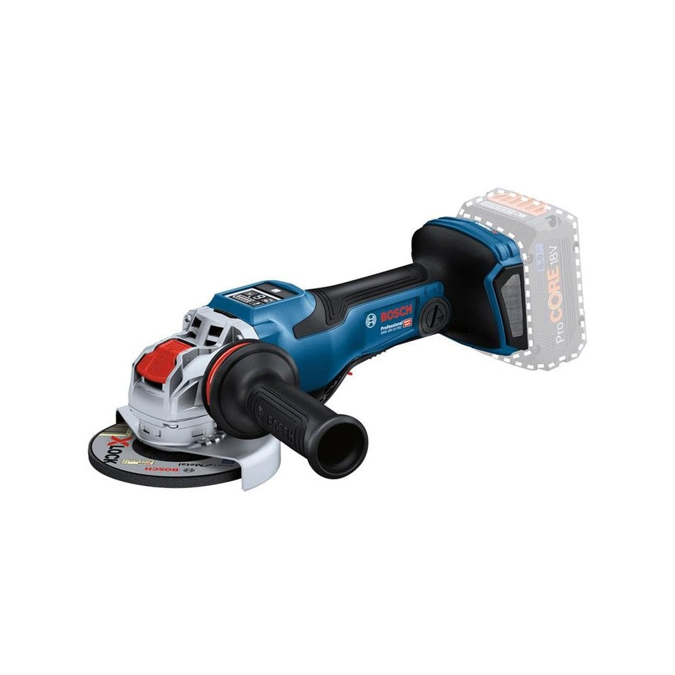 Bosch GWX 18V-15 PSC Professional BITURBO Angle Grinder 125mm 18V Bare Unit-BSH6019H6G00