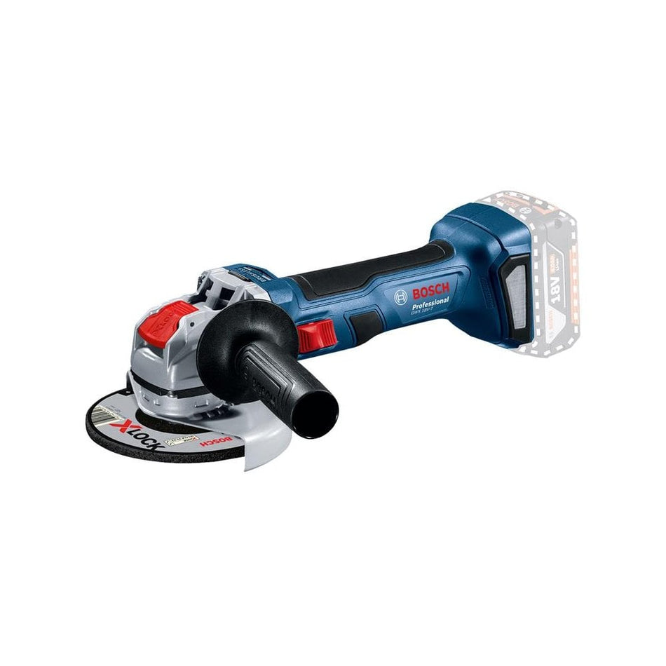 Bosch GWX 18V-7 Professional X-LOCK Angle Grinder 115mm 18V Bare Unit-BSH6019H9103