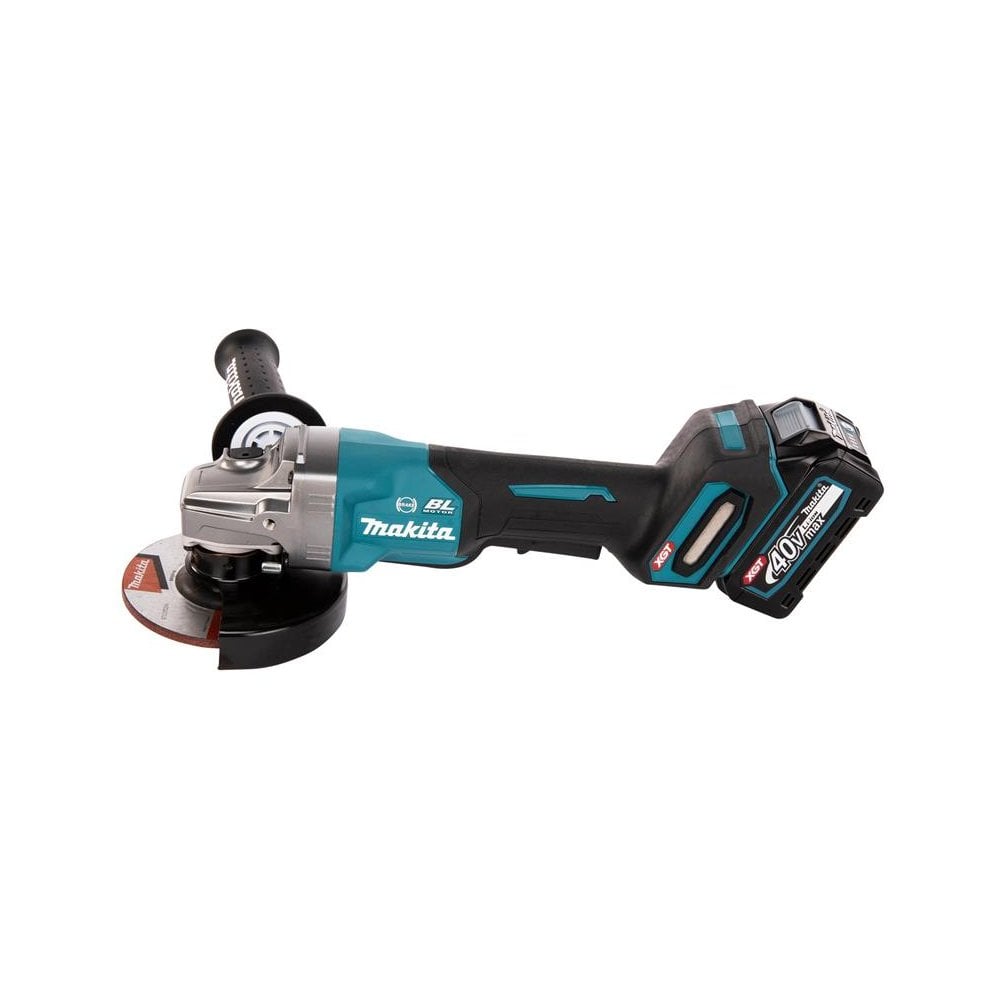 Makita GA013GD201 XGT 40Vmax BL Paddle Switch Grinder 125mm 40V 2 x 2.5Ah Li-ion-MAKGA013GD2