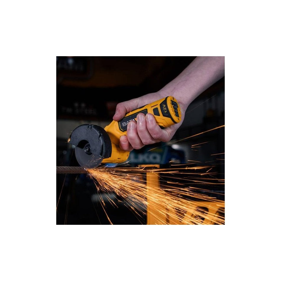 Batavia FIXXPACK Angle Grinder 76mm 12V Bare Unit-BAT7064219