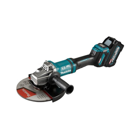 Makita GA038GT205 XGT 40Vmax BL Angle Grinder 230mm 40V 2 x 5.0Ah Li-ion-MAKGA038GT20