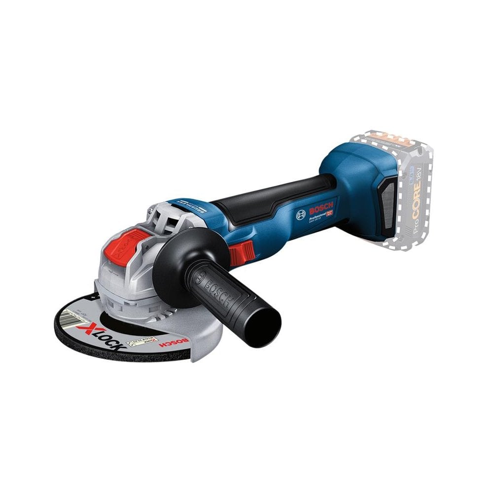 Bosch GWX 18V-10 Professional X-LOCK Angle Grinder 125mm 18V Bare Unit-BSH6017B0100