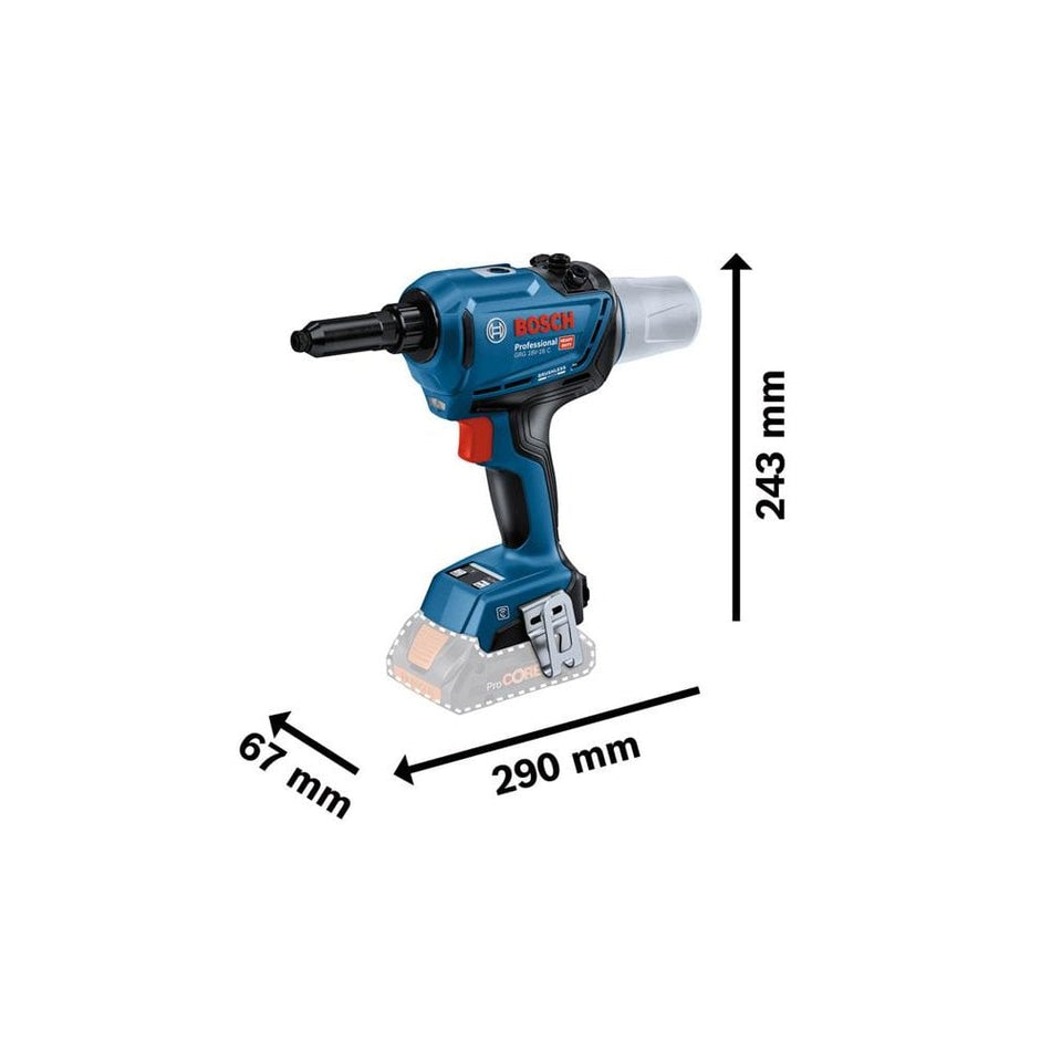 Bosch GRG 18V-16C Professional Rivet Gun 18V Bare Unit-BSH6019K5000
