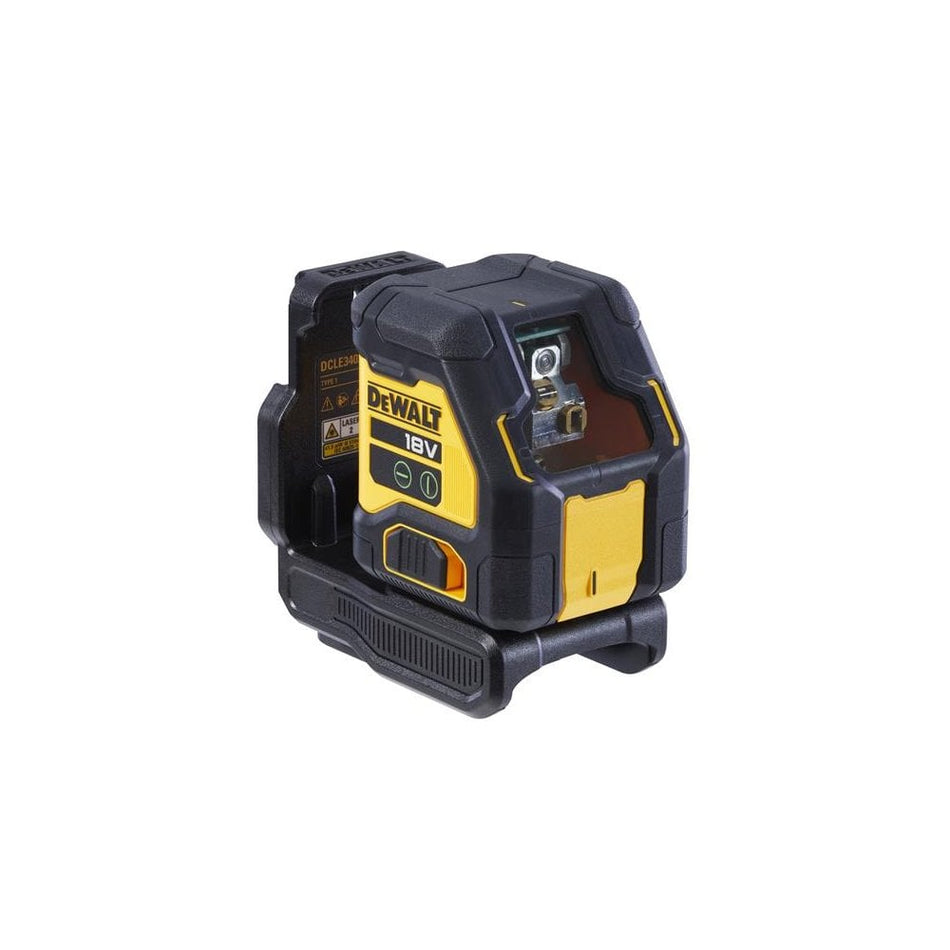 DEWALT DCLE34021N XR Compact Cross Line Green Laser 18V Bare Unit-DEWDCL34021N