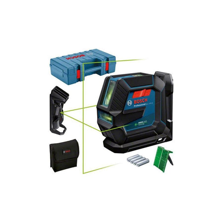 Bosch GLL 2-15 G Professional Line Laser + Universal Mount & Clamp-BSH601063W02