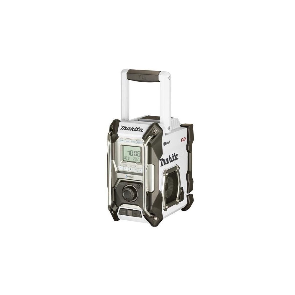 Makita MR002GZ01 Bluetooth® Job Site Radio White 240V & Li-ion Bare Unit-MAKMR002GZ01