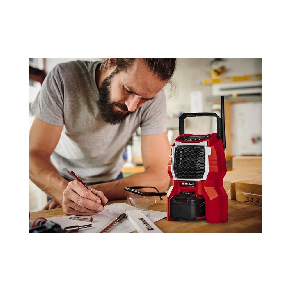 Einhell TC-RA 18 Li BT - Solo Cordless Radio 18V Bare Unit-EINTCRA18